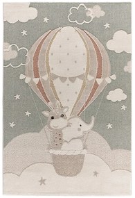 Zeleno-béžový detský koberec 120x170 cm Clown – Universal