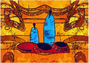 Obraz - Staroveká maľba (70x50 cm)