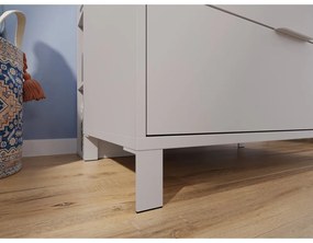 Krémová detská šatníková skriňa 89x180x54 cm Alkmaar – Germania