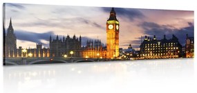 Obraz nočný Big Ben v Londýne Varianta: 120x40
