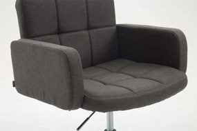 Kreslo L.A. Lounger látka - Tmavo sivá