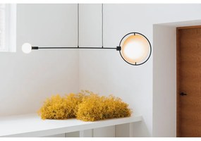 LED stmievateľné závesné svietidlo v okrovožltej a čiernej farbe Sirius – Zuiver