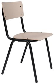 Béžové jedálenské stoličky v súprave 4 ks Back to school – Zuiver