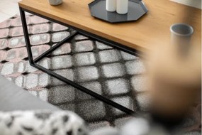 Koberec INTERO REFLEX 3D Kratka ružový