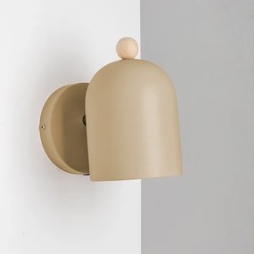 Brilagi - Nástenné bodové svietidlo GALLION 1xE27/15W/230V béžové