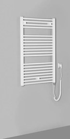Aqualine Aqualine, DIRECT-E elektrické vykurovacie teleso, rovné, 600x960 mm, 400W, biela, ILE96T