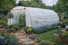 TRENDIE Fóliovník 3x4,5m biely STANDARD