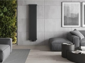 Mexen Denver, vykurovacie teleso 1600x378 mm, 1487 W, antracitová, W215-1600-378-00-66