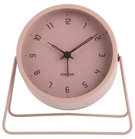 Karlsson 5952PI dizajnový budík 13 cm