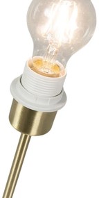 Klasická stolná lampa mosadz - Kaso