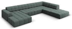 Tyrkysová rohová pohovka (pravý roh/do "U") Chicago – Cosmopolitan Design