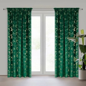 ZATEMŇOVACÍ ZÁVES NA PÁSKE RAJA 140X270 CM VZOROVANÁ