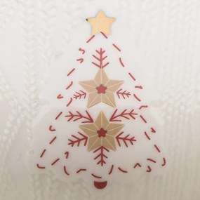 Porcelánová šálka s podšálkou Pletený stromček 110 ml