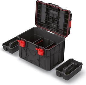 Kistenberg Kufrík na náradie X BLOCK LOG čierny 546x380x407