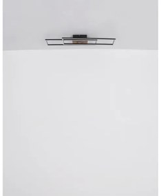 Globo 67208-30 - LED Stropné svietidlo DAKARI LED/30W/230V 3000K 60x80 cm čierna