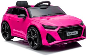 Elektrické autíčko Audi RS 6 ružové