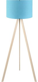 Stojacia lampa AYD 1xE27/40W/230V modrá/béžová