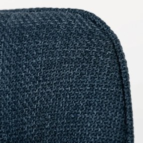 Jedálenská stolička modrá HC-465 BLUE2
