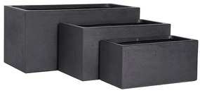 Kvetináč LT24683-3S 60x30x30 P190 čierna
