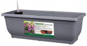 Truhlík samozavlažovací Torenie Modern 50cm sivá