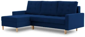 Rohová rozkladacia sedačka AVALON, 227x92x148, kronos 09, ľavá