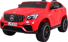 Ramiz Mercedes GLC 63S detské auto Červené SUV + pohon 4x4