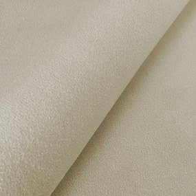 Béžová rozkladacia rohová pohovka SORELA, obojstranná + 2 vankúšiky zdarma