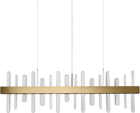 Závesná lampa Arctic LED zlatá