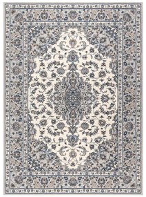 Koberec NAIN Ramka ornament 7335/51935 béžový / granátový