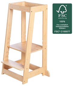 Bambusová učiaca veža v prírodnej farbe – Roba