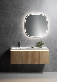 Sapho Sapho, LOREA skrinka 120x46x51,5cm (90+30Pcm), ľavá, dub Alabama/biela matná, LE090-2231-L-05