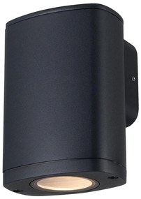 Kanlux 38880 - Vonkajšie nástenné svietidlo ZEVI 1xGU10/10W/230V IP54 čierna