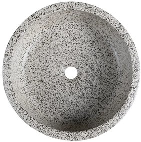 Sapho Sapho, PRIORI keramické umývadlo na dosku Ø 41 cm, granit, PI035