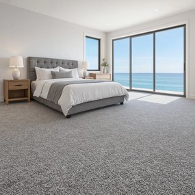 ITC, Metrážny koberec Feliz 094, na mieru, šíře 4m, šedá, filc, detská izba