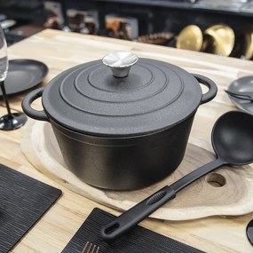 Liatinový hrniec s pokrievkou na indukciu 4 l LITINA – Orion