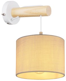 GLOBO Nástenná moderná lampa s vypínačom RAFA, 1xE27, 40W