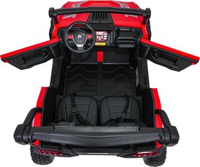Ramiz Elektrická bugina Gravity pre deti červená + pohon 4x4 + diaľkové ovládanie