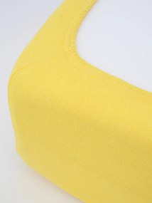 Froté plachta 160 × 200 cm - žltá