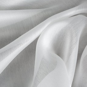 ZÁCLONA NA KRÚŽKOCH TIRSA 300X250 CM BIELA