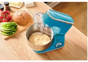 Sencor - Kuchynský robot s nerezovou miskou 1300W/230V tyrkysový