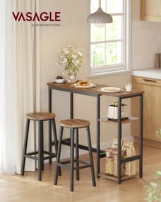 Barový stôl so stoličkami LBT220KD01