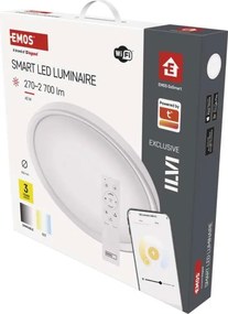 Stropné inteligentné LED svietidlo GoSmart 45W Wi-Fi teplá biela/studená biela