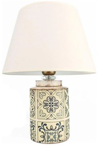 Stolná lampa RAMZES 1xE27/40W/230V biela