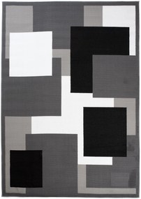 Koberec T968A DARK GRAY CHEAP PP CRM Veľkosť: 160x220cm