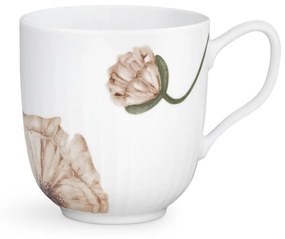 Biely porcelánový hrnček Kähler Design Hammershøi Poppy, 330 ml