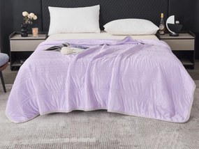 Chladiaca letná prikrývka CELIA, fialová Rozmer: 140 x 200 cm