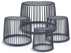 Kompletný set 4 univerzálnych košov, antracit