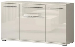 Komoda Piano K150-3K1F/PN-71/KA/71 lakované beige