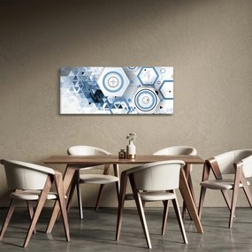 Obraz - Geometrická abstrakcia (120x50 cm)
