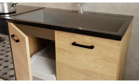 Kuchynská linka JOY 200 cm orech